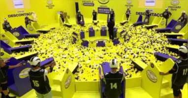 Participantes do BBB 26 encaram a primeira Prova do Líder, que virou uma longa disputa de resistência e atravessou a madrugada.