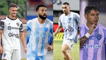 Paysandu: quarteto pediu rescisão contratual na justiça por atrasos salariais.