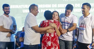 A entrega fez parte da programação comemorativa pelos 82 anos de Ananindeua e ocorreu na avenida Zacarias de Assunção, no Distrito Industrial.