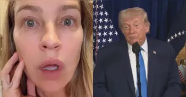 Após a repercussão do anúncio, Luana Piovani criticou a postura do presidente norte-americano.