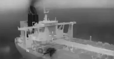 A apreensão do navio ocorreu no Oceano Atlântico e foi confirmada pelo Comando Europeu dos Estados Unidos