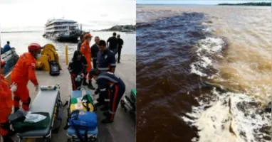 O Corpo de Bombeiros Militar do Amazonas mantém as buscas por cinco pessoas que seguem desaparecidas.