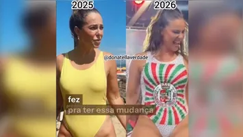 Postagem da cirurgiã nas redes sociais