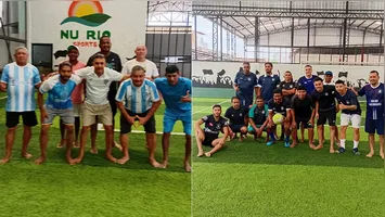 Jogo comemorativo ocorreu na tarde desta quarta-feira no Jurunas