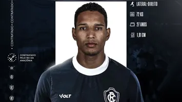 Clube do Remo contrata lateral-direito João Lucas como reforço para 2026