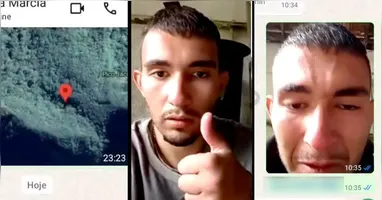 Em um vídeo divulgado pela família nas redes sociais, o jovem aparece conversando com um dos parentes e relata que está em uma fazenda na região.