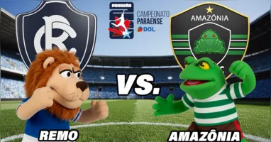 No Baenão, Remo enfrenta o Amazônia Independente de olho na liderança, enquanto adversário luta para sobreviver no Parazão.