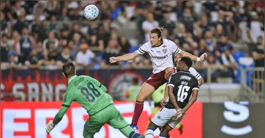 Leão caiu em pleno Mangueirão para o Fluminense