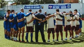 Apesar da recente desclassificação no campeonato estadual, o clima no elenco é de otimismo.
