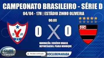 A bola rola na tarde deste sábado (4) para o confronto entre Águia de Marabá e Trem (AP)