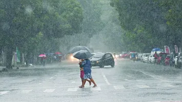 A previsão é de tempo fechado durante a semana.