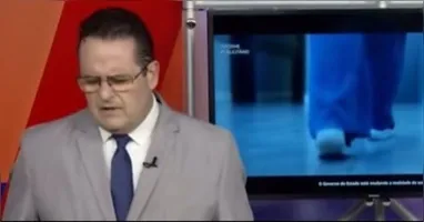 Segundo informações apuradas pela reportagem, o apresentador sofreu um aumento súbito da pressão arterial.