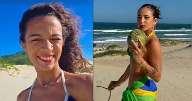 Por enquanto, as duas evitam posar juntas para fotos, mas publicaram registros do mesmo local com pouco intervalo de tempo.