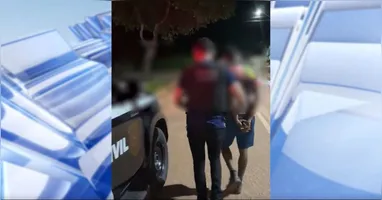 O suspeito já era investigado por violência contra mulher.