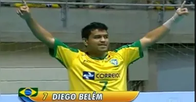 Diego Belém construiu uma trajetória marcante no futsal, com passagem no Remo e no Paysandu.