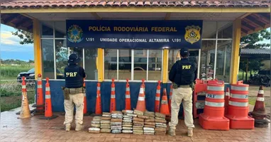 Agentes suspeitaram do transporte ilagal após motorista apresentar nevorvosismo com a fiscalização.