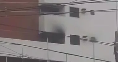 Apesar do susto, o fogo foi rapidamente controlado