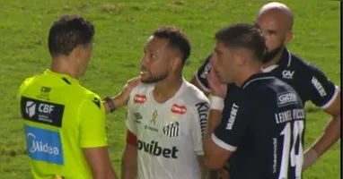 Neymar soltou o termo machista após bronca com o juiz da partida