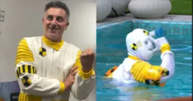 Huck ainda desafiou Tadeu no discurso de eliminação da última terça-feira (3).