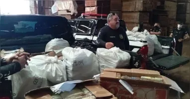Forças de segurança incineram cerca de 700 kg de drogas apreendidas na Base Candiru