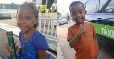 Irmãos Ágatha Isabelly e Allan Michael estão desaparecidos há 24 dias em Bacabal, no Maranhão.