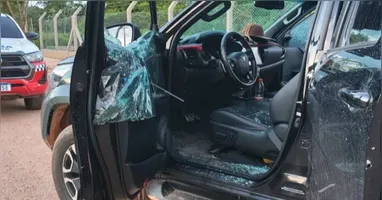 O crime aconteceu por volta das 15h na Rua 27, no loteamento Delta Park II.