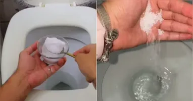 O preparo dispensa complicações. Basta despejar todos os componentes diretamente no vaso sanitário.