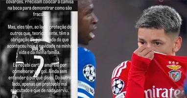 A paralisação durou cerca de dez minutos e jogadores do Real Madrid cogitaram deixar o gramado, mas não houve punição e o duelo foi retomado.