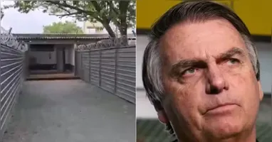 Antes mesmo da entrada de Bolsonaro na unidade, houve a necessidade de reorganização dos espaços.