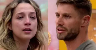 Samira já tinha comentado de Jonas para Sarah durante a festa do Líder.