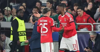 Após a derrota do Benfica para o Real Madrid, Lukebakio evitou comentar a acusação de Vinícius contra Prestianni.