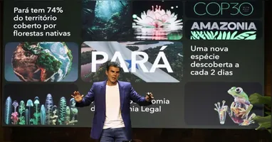 Helder Barbalho destaca o Pará como modelo de bioeconomia