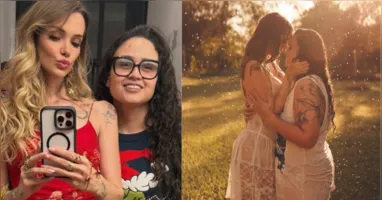 Marcela Mc Gowan e Luiza Martins se preparam para oficializar a união e celebram a parceria no dia a dia.