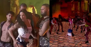 Ticiane Pinheiro estreia na Globo em grande estilo no Domingão com Huck, anuncia reality no Globoplay e empolga o público com performances cheias de autenticidade.