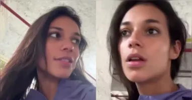 Alane Dias surge nas redes sociais após acidente de bicicleta e tranquiliza fãs ao afirmar que está bem.