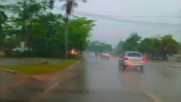 O que rege o clima na região neste feriado são os sistemas de baixa pressão da Amazônia.