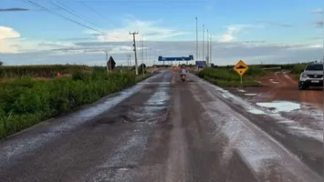 Trecho da rodovia PA-150 que passará a ter passagem livre para veículos até que a concessionária realize os reparos necessários.