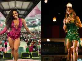 Evelyn Bastos é da comunidade da Mangueira e criticou famosas em postos de destaque, como Virginia Fonseca.