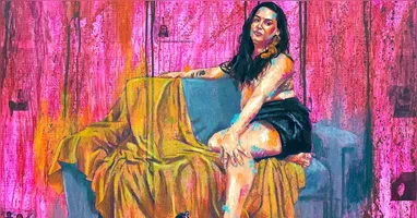 Nesta nova mostra  ela traça uma linha do tempo das suas fases criativas, passeando por diferentes nuances das narrativas sobre a vida e os corpos transgêneros femininos da Amazônia, seu foco de trabalho.