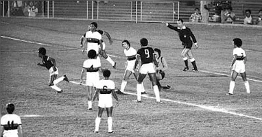 Gol de Mesquita que deu a vitória ao Leão Azul