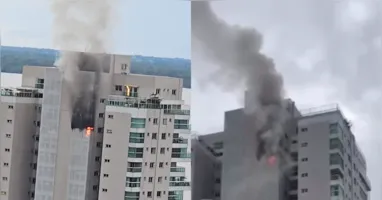 Corpo de Bombeiros já está no local.