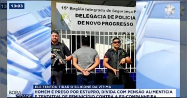A vítima precisou passar por procedimento cirúrgico no hospital municipal, mas, segundo a Polícia Civil, não corre risco de morte.