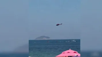 Empresa responsável pela aeronave não tinha autorização para voo publicitário.