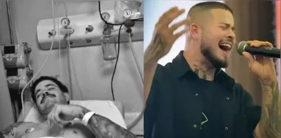 Jottapê falou sobre hospitalização após uma intensa crise de ansiedade.