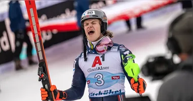 Lucas Pinheiro Braathen conquistou a medalha de prata no slalom gigante da Copa do Mundo de Esqui Alpino, em Alta Badia, na Itália.
