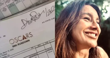 Ao comentar a publicação, a atriz escreveu: “Um fato histórico que merece ser comemorado. Viva”.