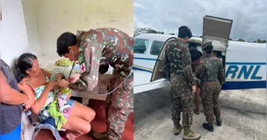 A comunidade fica na região de Tiriós, no extremo norte do Pará, próxima à fronteira do Brasil com o Suriname