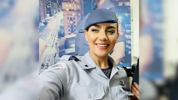 a policial militar Gisele Alves Santana, de 32 anos, encontrada sem vida dentro do apartamento onde morava, no bairro do Brás, na região central de São Paulo