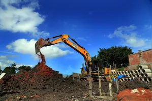 As obras estavam paralisadas há quase 20 anos.
