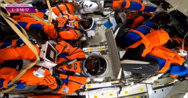 Tripulação da Artemis II desempenha papel essencial ao monitorar sistemas da nave, conduzir testes em espaço profundo e garantir a segurança da missão do início ao retorno à Terra.